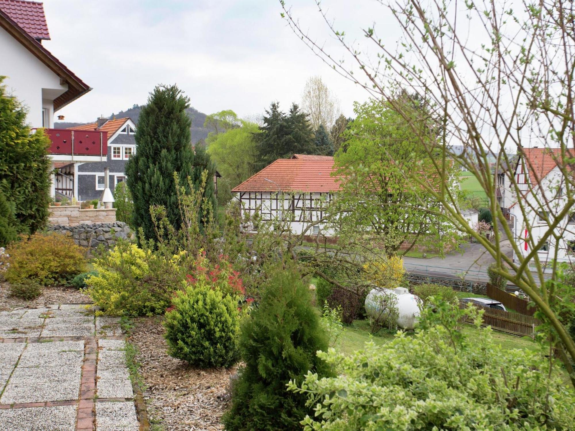 Large Detached Holiday Home In Hesse With Private Garden And Terrace Homberg  Exterior photo