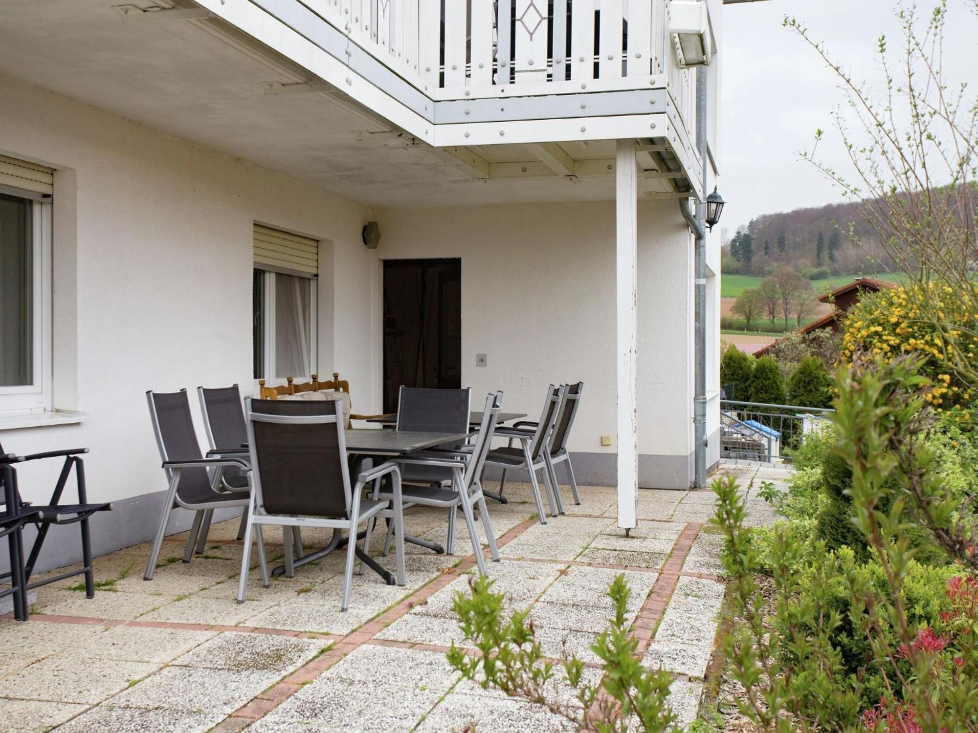 Large Detached Holiday Home In Hesse With Private Garden And Terrace Homberg  Exterior photo